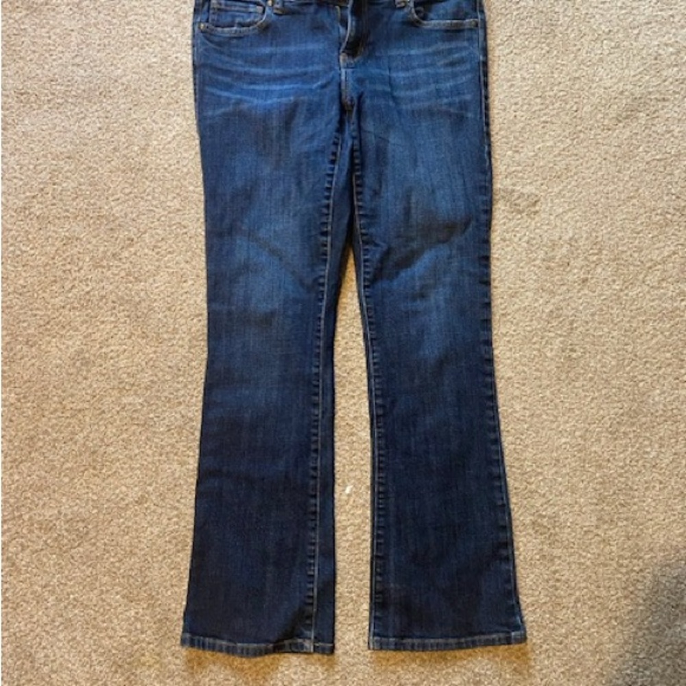 CABI baby bootcut jeans #967R